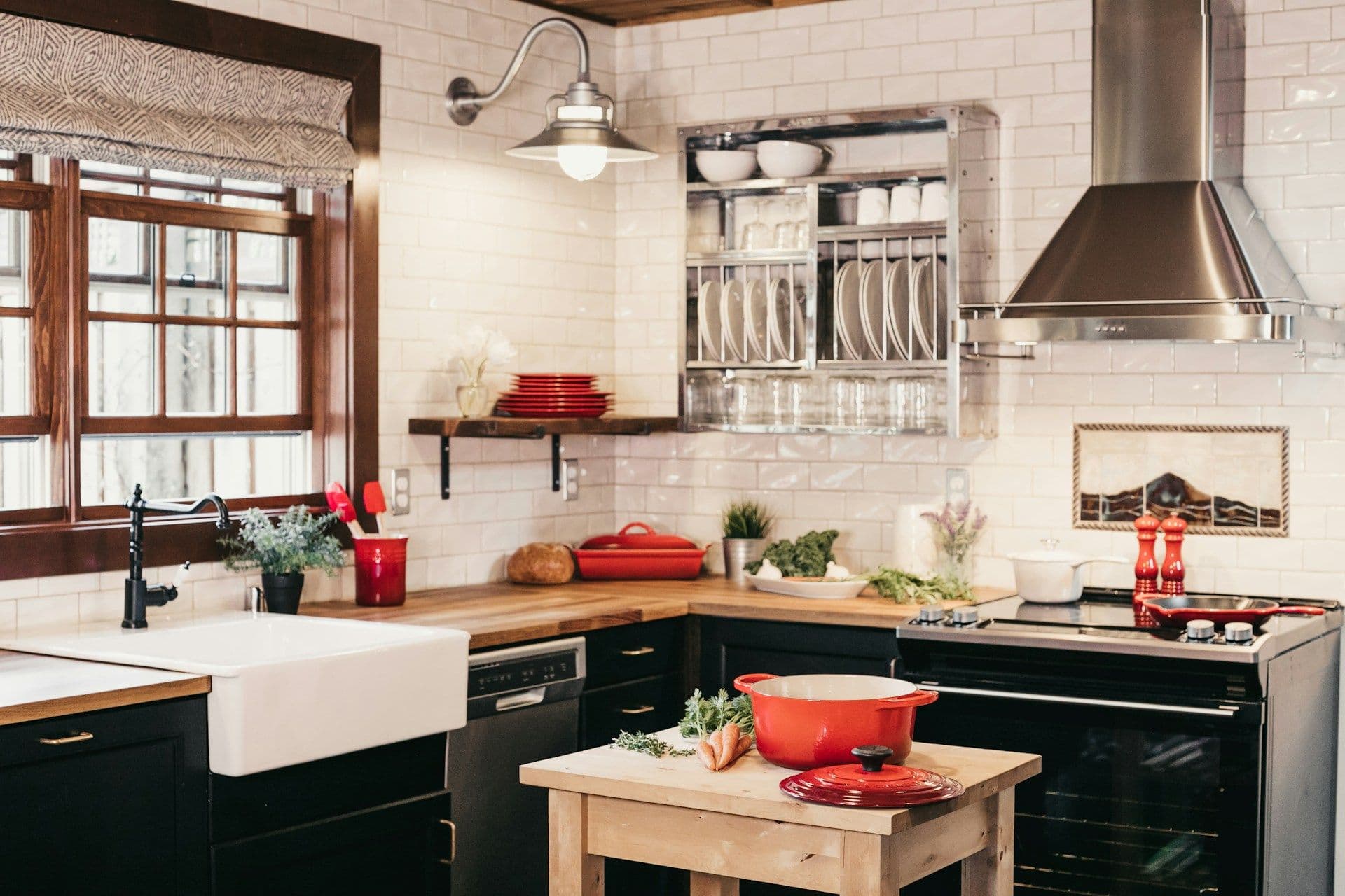 spotless kitchen